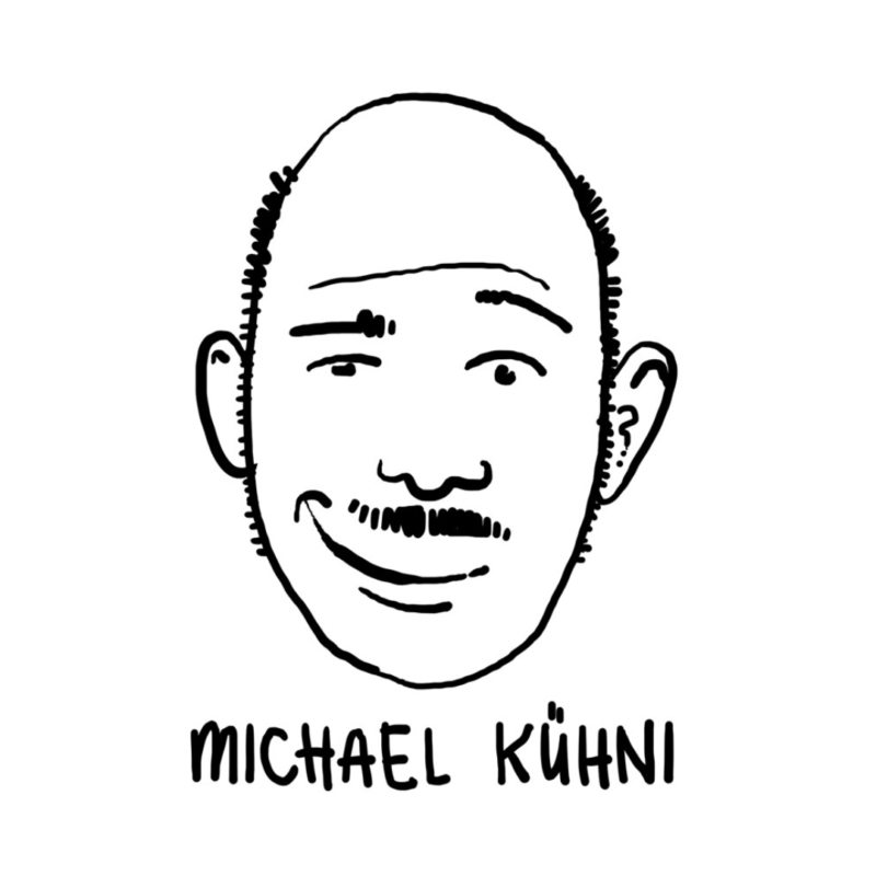 Der Grafikdesigner Michael Kühni.